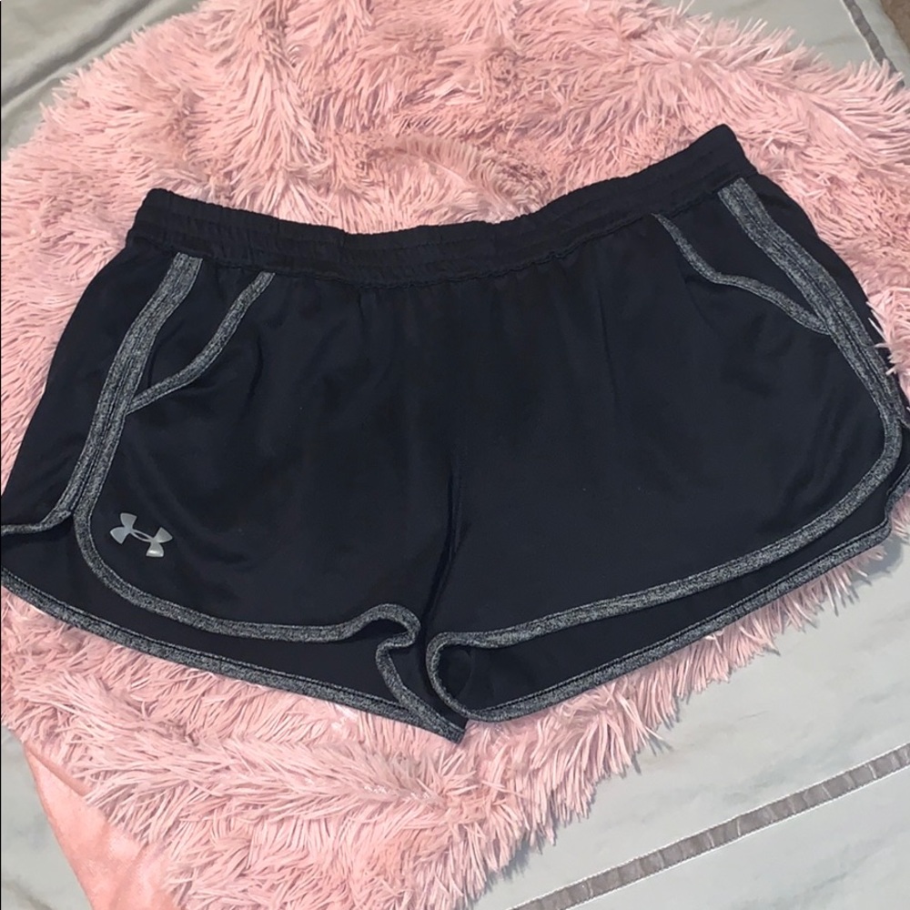 Black Under Armour Running Shorts